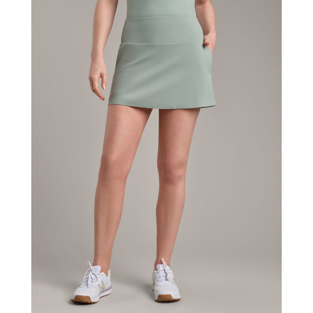 Rhone Course to Court Skort 14" in Pacific Green - Womens size XL